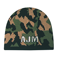 Acrylic~Board Toque, Jacquard knit