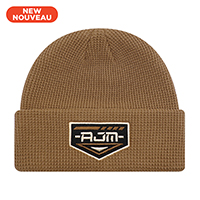 Cuff Toque, Waffle knit