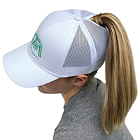 Polycotton / Polyester Mesh~5 Panel Constructed Full-Fit-Five (Mesh Back, Women's)