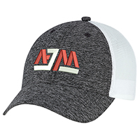 Polyester Marl / Soft Polyester Mesh~6 Panel Constructed Full-Fit (Mesh Back)