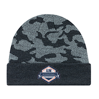 Acrylic~Cuff Toque (Urban Camo) 