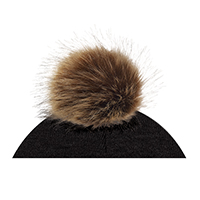 Polyester Faux Fur~Pom Pom (8cm)